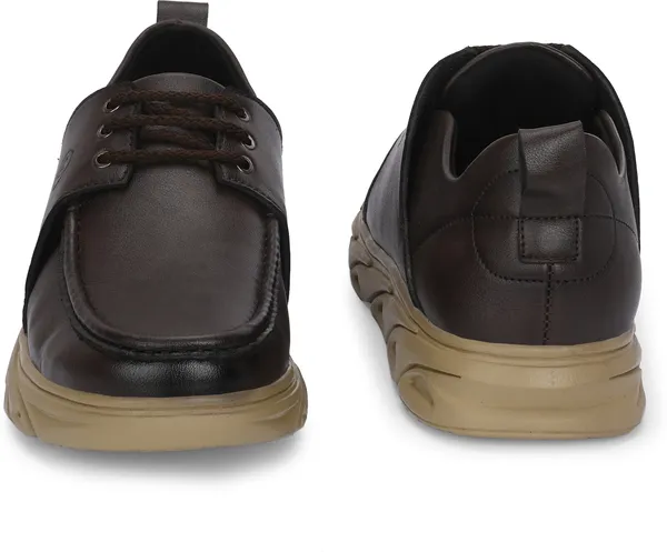 KASTAVA_Casual_Shoes,_Brown_Lace_Up_Sneakers_For_Men_(Brown)