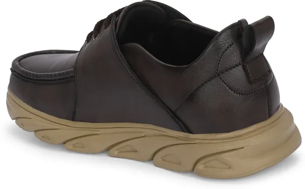 KASTAVA_Casual_Shoes,_Brown_Lace_Up_Sneakers_For_Men_(Brown)