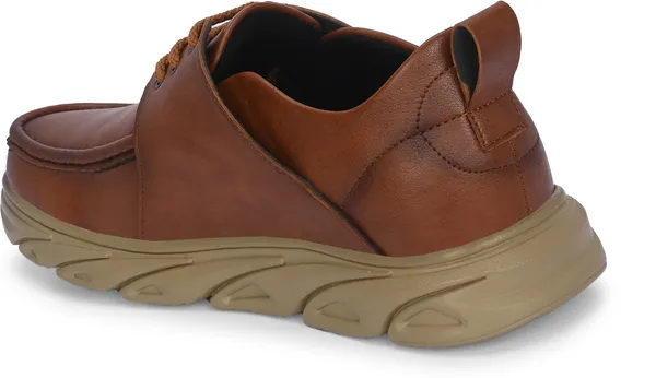 KASTAVA_Casual_Shoes,_Tan_Lace_Up_Sneakers_For_Men_(Tan)