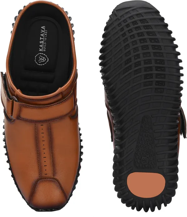 Tan_Synthetic_Leather_Slip-On_Comfort_Casuals_Shoes_For_Men