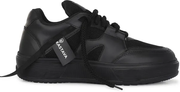 Black_Synthetic_Leather_Lace-Ups_Casuals_Shoes_For_Men