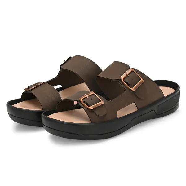 KASTAVA_Men_Casual_slippers_in_black_colour