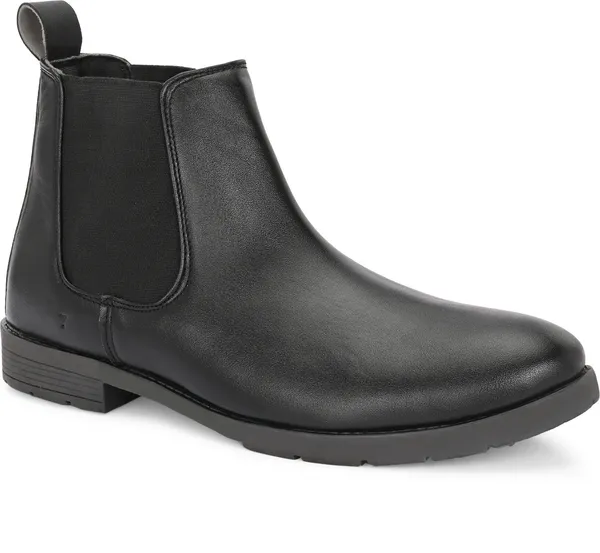 KASTAVA_Premium_Synthetic_Stylish_Boots_For_Men_(Black)