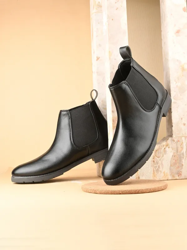 KASTAVA_Premium_Synthetic_Stylish_Boots_For_Men_(Black)