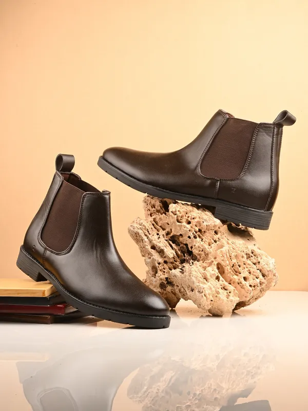 KASTAVA_Premium_Synthetic_Stylish_Boots_For_Men_(Brown)