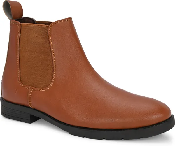 KASTAVA_Premium_Synthetic_Stylish_Boots_For_Men_(Tan)