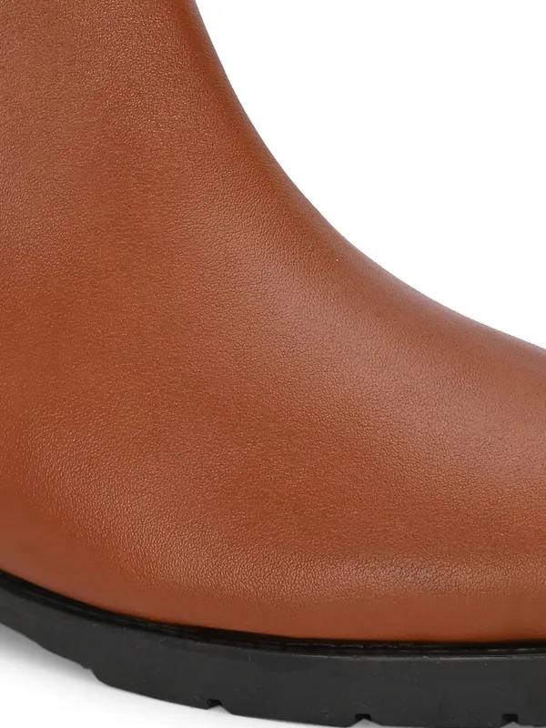 KASTAVA_Premium_Synthetic_Stylish_Boots_For_Men_(Tan)
