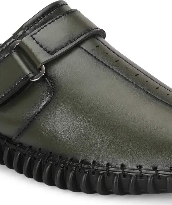 KASTAVA_Premium_Synthetic_Slip_On_Half_Casuals_For_Men_(Green)