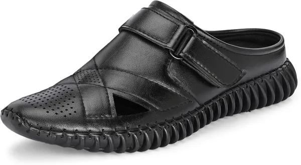 KASTAVA_Men_Sandals_(Black)