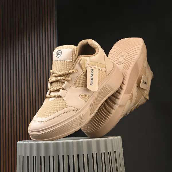 Tan_Comfortable_Everyday_Edge_Sneakers_For_Men_-Kastava