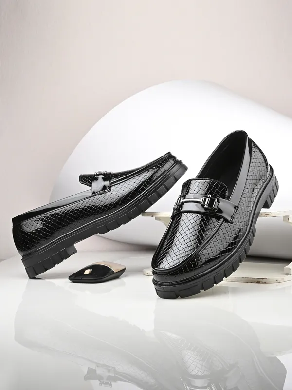 KASTAVA_Kastava_KS-105S_Casual_Synthetic_Slip-On_Loafers_For_Men_(Black)