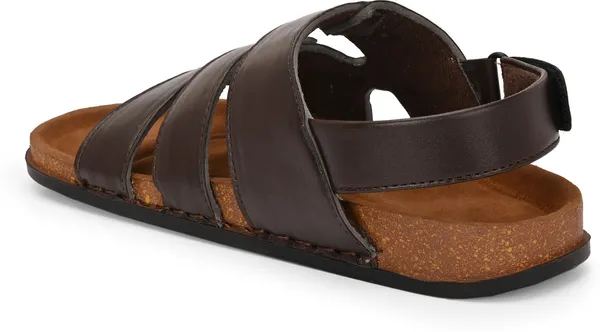 KASTAVA_Premium_Backstrap_Comfortable_Men_Sandals_(Brown)