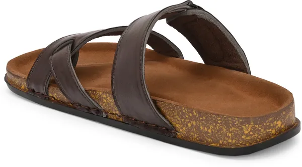 KASTAVA_Cross_Strap_Synthetic_Toe_Ring_Men_Sandals_(Brown)