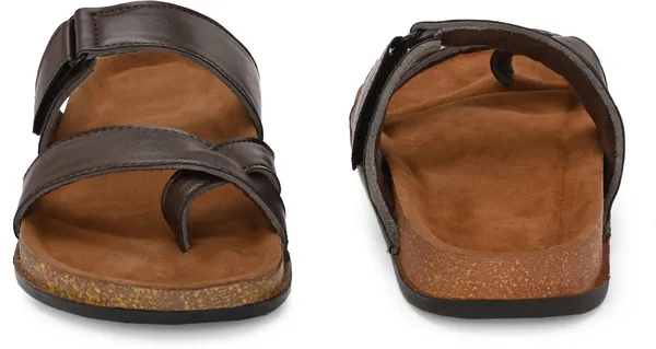KASTAVA_Cross_Strap_Synthetic_Toe_Ring_Men_Sandals_(Brown)