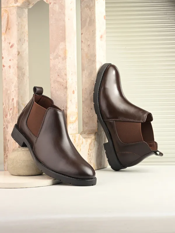 KASTAVA_Premium_Synthetic_Half_Chalsea_Boots_For_Men_(Brown)
