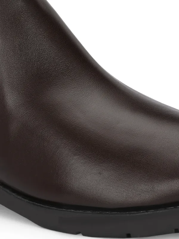 KASTAVA_Premium_Synthetic_Half_Chalsea_Boots_For_Men_(Brown)