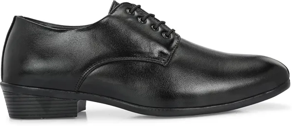 KASTAVA_Kastava_KS-125_Formal_Synthetic_Lace-Up_Derby_For_Men_(Black)
