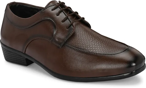 KASTAVA_Kastava_KS-125_Formal_Synthetic_Lace-Up_Derby_For_Men_(Brown)