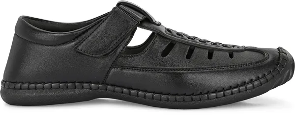 KASTAVA_Men_Sandals_(Black)