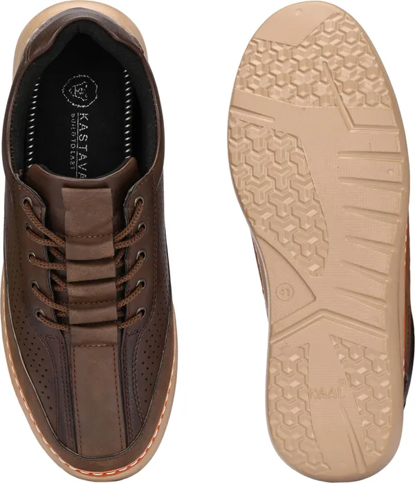 KASTAVA_Kastava_KS-128_Casual_Synthetic_Lace_Sneakers_For_Men_(Brown)