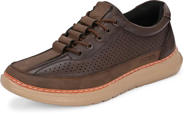 KASTAVA_Kastava_KS-128_Casual_Synthetic_Lace_Sneakers_For_Men_(Brown)