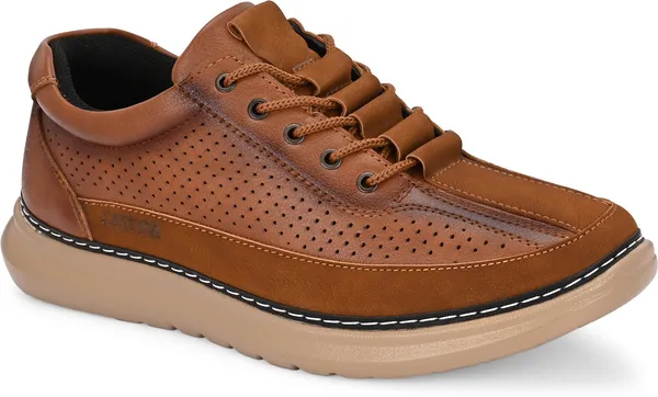 KASTAVA_Kastava_KS-128_Casual_Synthetic_Lace_Sneakers_For_Men_(Tan)