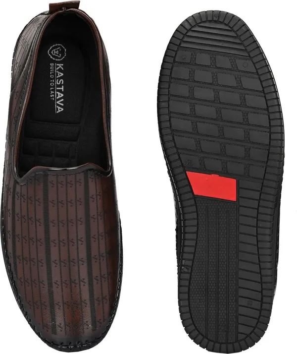KASTAVA_Kastava_KS-130_Casual_Synthetic_Slip-On_Jutis_For_Men_(Brown)
