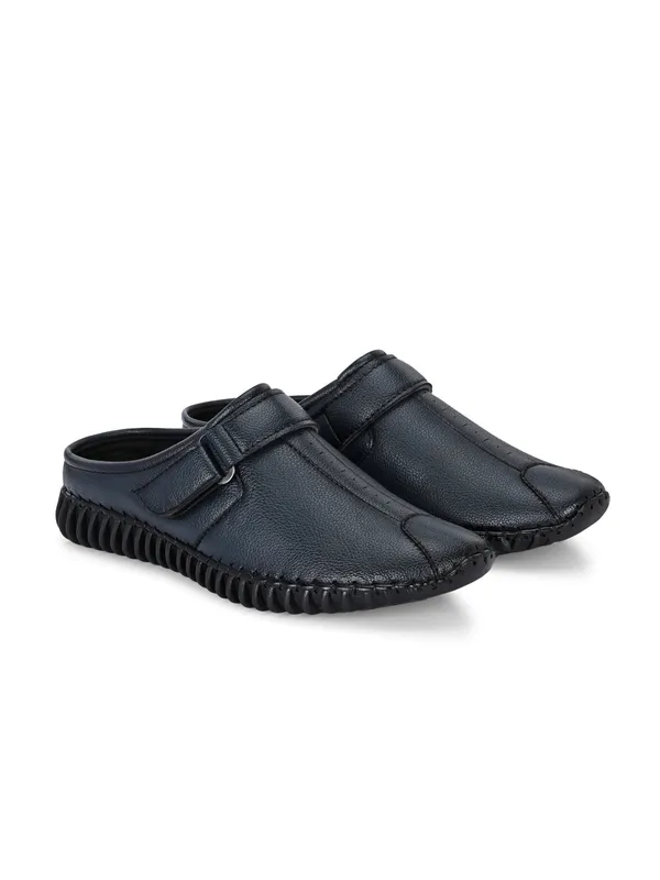 Kastava_ComfortFit_saphire_blue_Velcro_Slip-On_for_Men