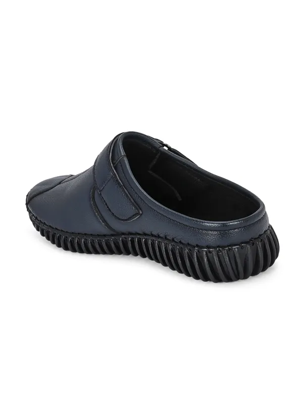 Kastava_ComfortFit_saphire_blue_Velcro_Slip-On_for_Men