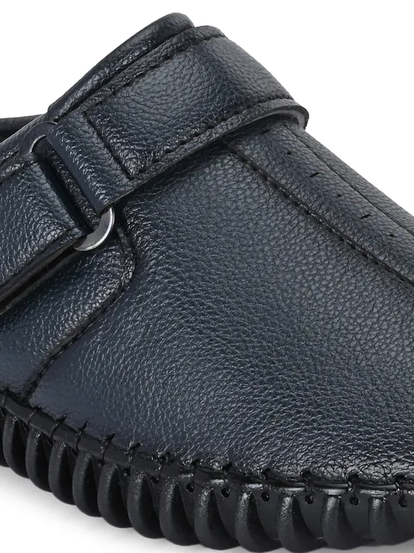 Kastava_ComfortFit_saphire_blue_Velcro_Slip-On_for_Men