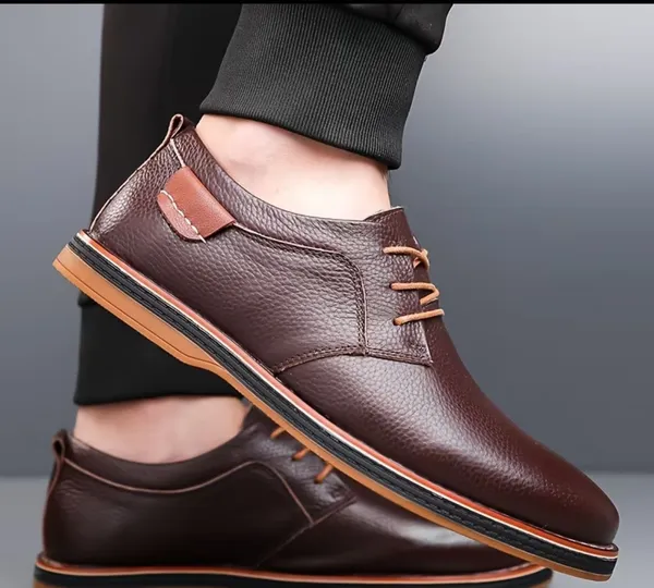 Kastava_Premium_Brown_Lace-Up_Partywear_Shoes_for_Men
