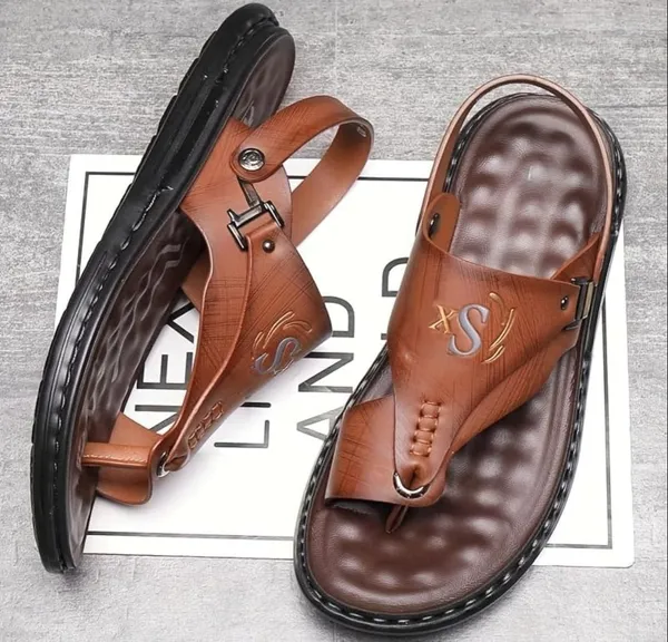 Brown_Peshwari_Cum_Casual_Synthetic_LEATHER_Sandal_&_Slipper_For_Men-Kastava