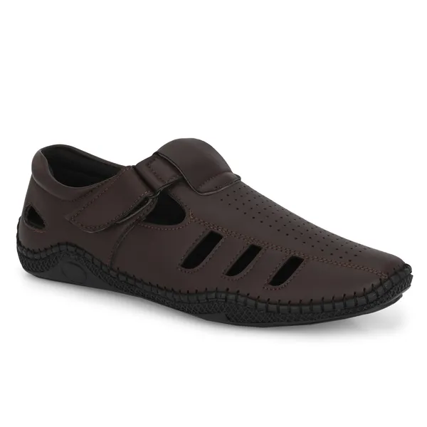 KASTAVA_Premium_Cushioned_Fisherman_Men_Sandals_(Brown)