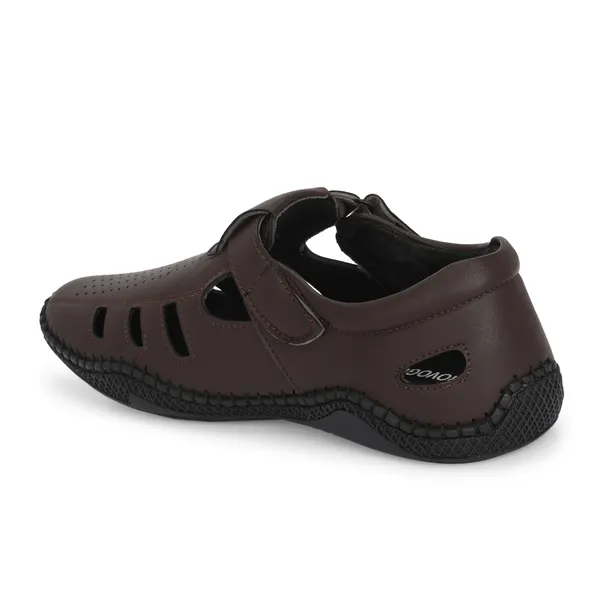 KASTAVA_Premium_Cushioned_Fisherman_Men_Sandals_(Brown)