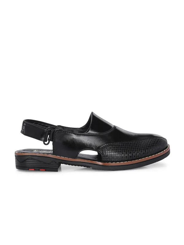 Black_Premium_Synthetic_Peshawari_Men_Sandals_For_Men