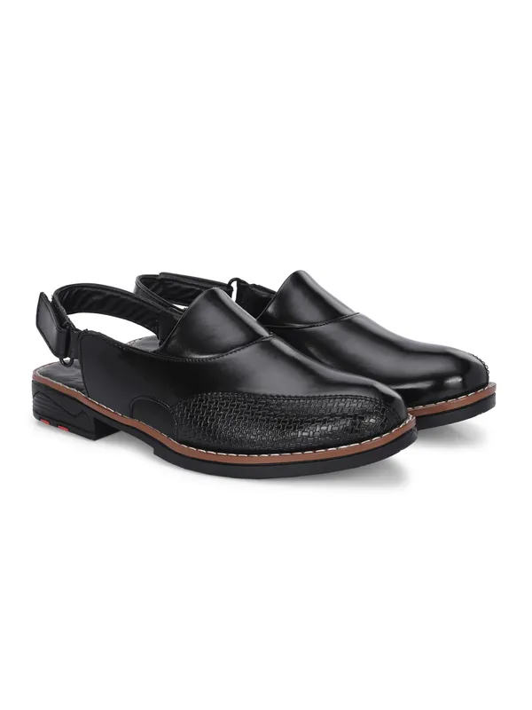 Black_Premium_Synthetic_Peshawari_Men_Sandals_For_Men