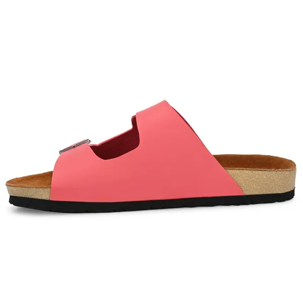 Pink_slippers_with_hiqh_quality_sythetic_leather,_genuine_leatherite_cushioned_insoles_and_rubber_sole_for_a_long_lasting_effect