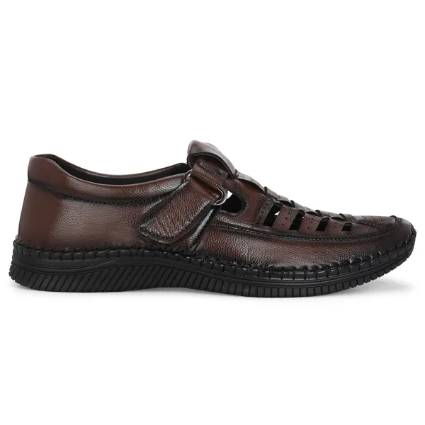 Brown_Premium_Cushioned_Fisherman_Sandals__For_Men-_Kastava