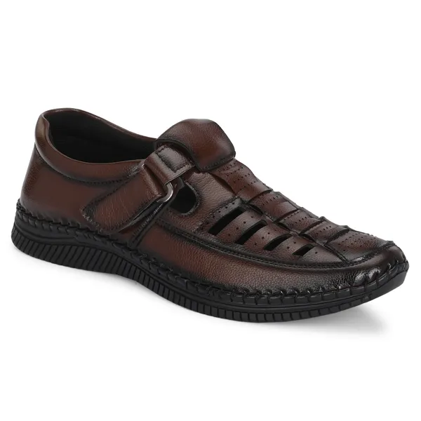 Brown_Premium_Cushioned_Fisherman_Sandals__For_Men-_Kastava