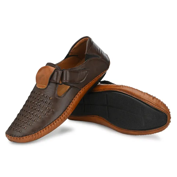 KASTAVA_Premium_Synthetic_Peshawari_Men_Sandals_(Brown)