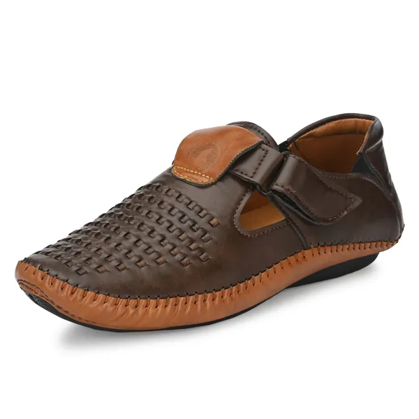KASTAVA_Premium_Synthetic_Peshawari_Men_Sandals_(Brown)