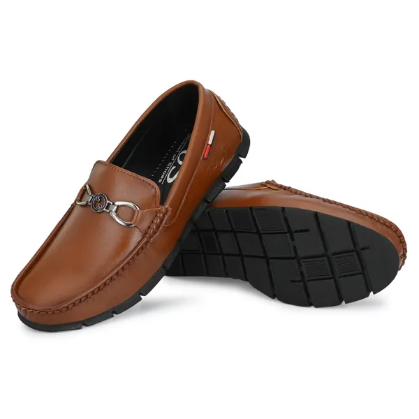 Tan_Synthetic_Leather_Slip-On_Na_Shoes_For_Men