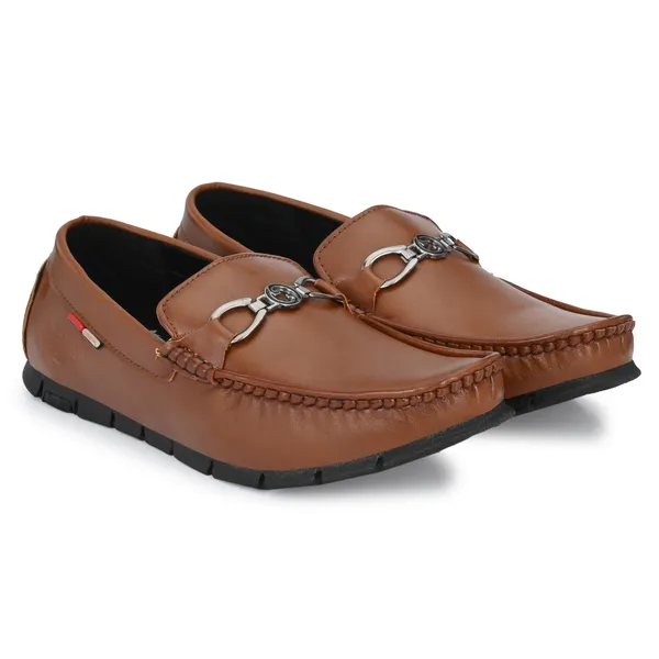 Tan_Synthetic_Leather_Slip-On_Na_Shoes_For_Men