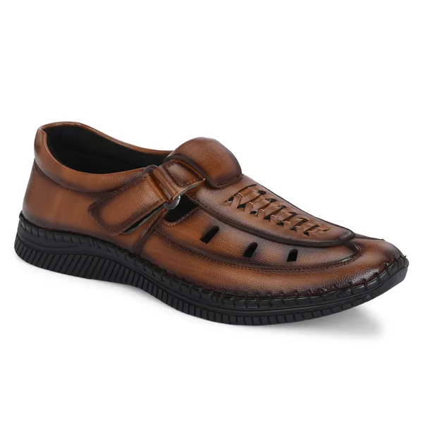 KASTAVA_Premium_Cushioned_Fisherman_Men_Sandals_(Tan)