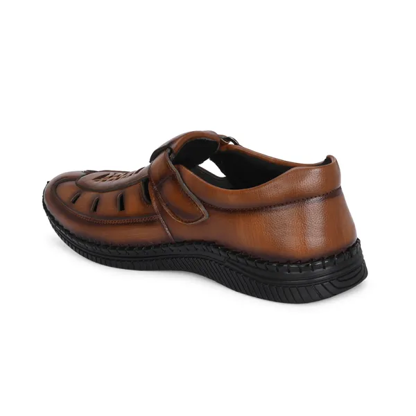 KASTAVA_Premium_Cushioned_Fisherman_Men_Sandals_(Tan)