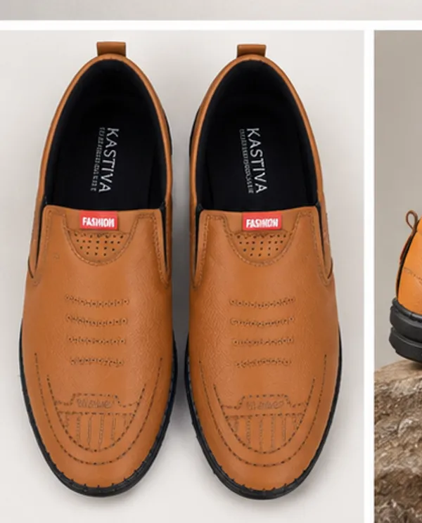 Tan_Premium_Comfortable_Shoes_For_Men-Kastava