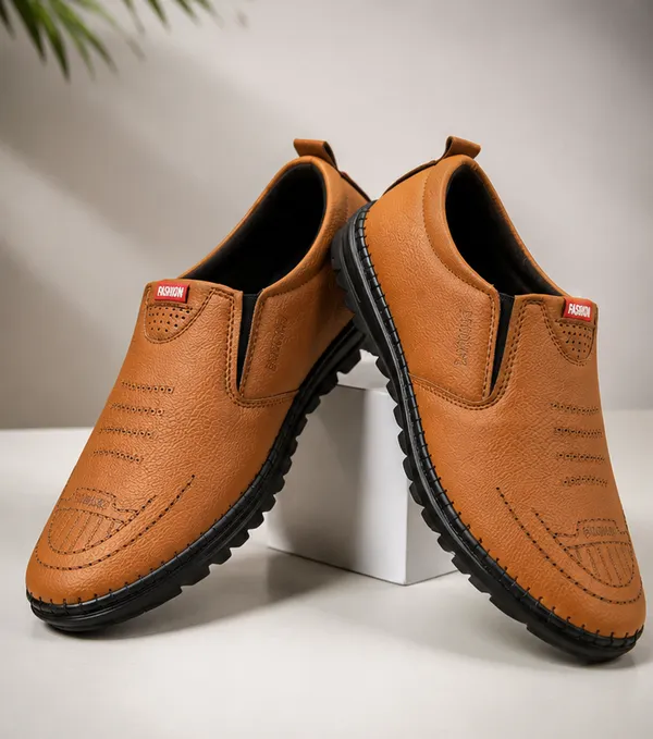 Tan_Premium_Comfortable_Shoes_For_Men-Kastava
