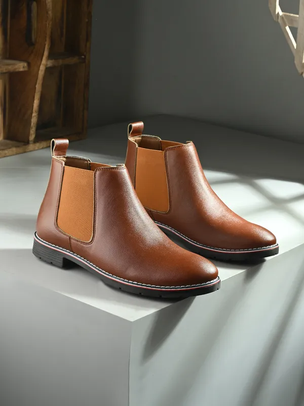KASTAVA_Premium_Classic_Chelsea_Boots_For_Men_(Tan)