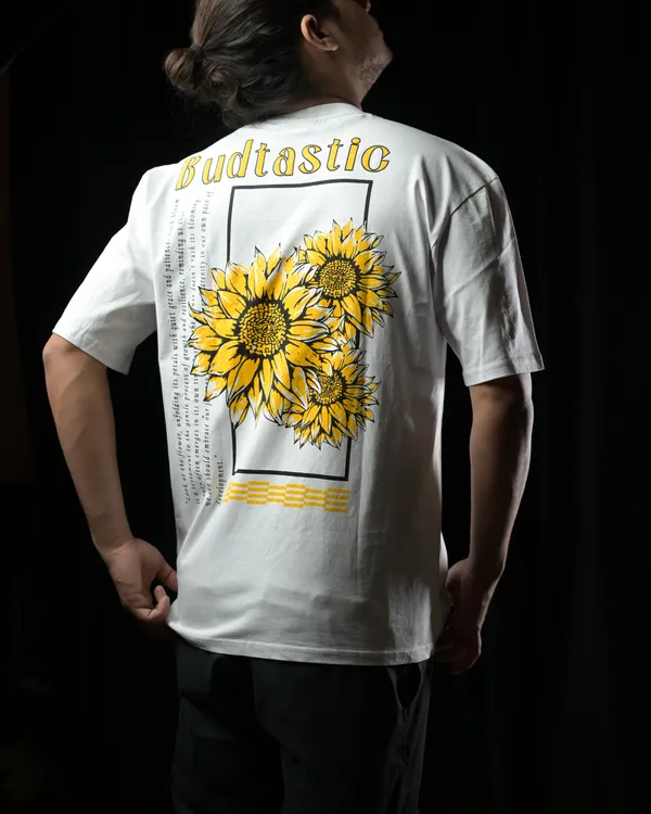 White_Budtastic_Printed_Cotton_T-Shirt_For_Men
