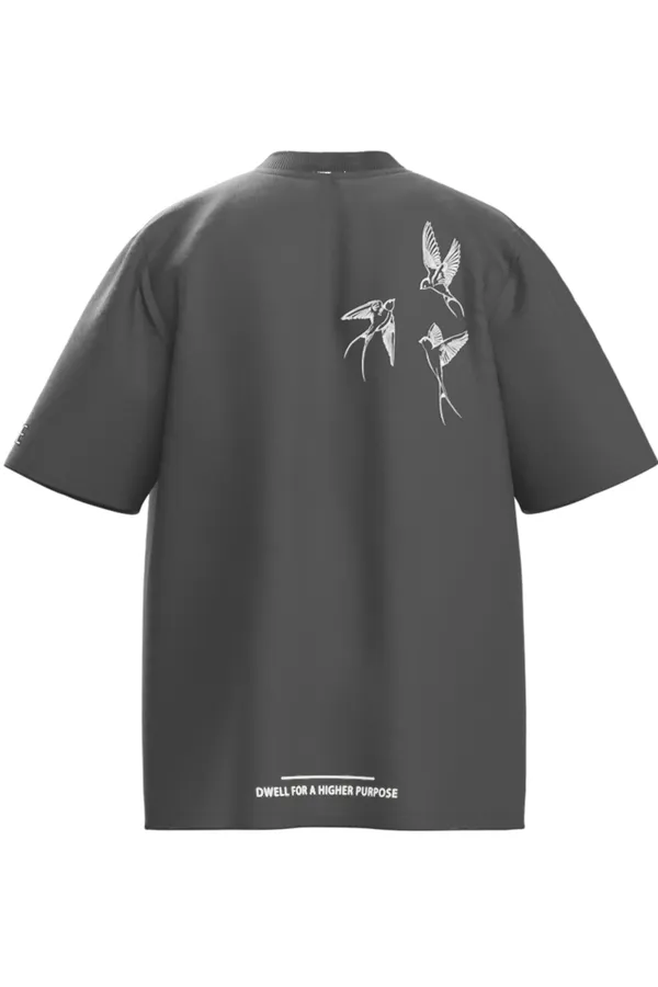 Light_Gray_Terry_Cotton_Relax_Fit_T-Shirt_For_Men